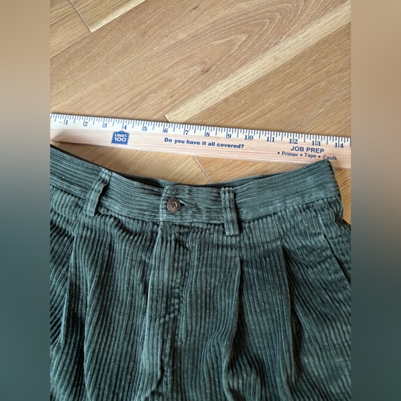 Eddie Bauer Dark Green Corduroy Pants - Picture 6 of 8